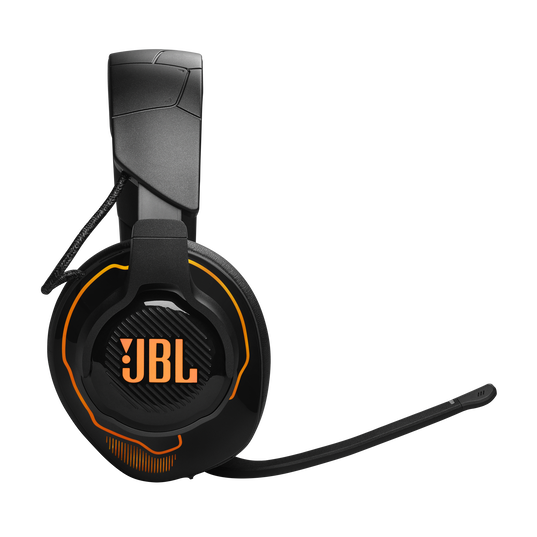 JBL Quantum 910X Wireless - Black - Wireless over-ear performance gaming headset with head  tracking-enhanced, Active Noise Cancelling and Bluetooth - Left